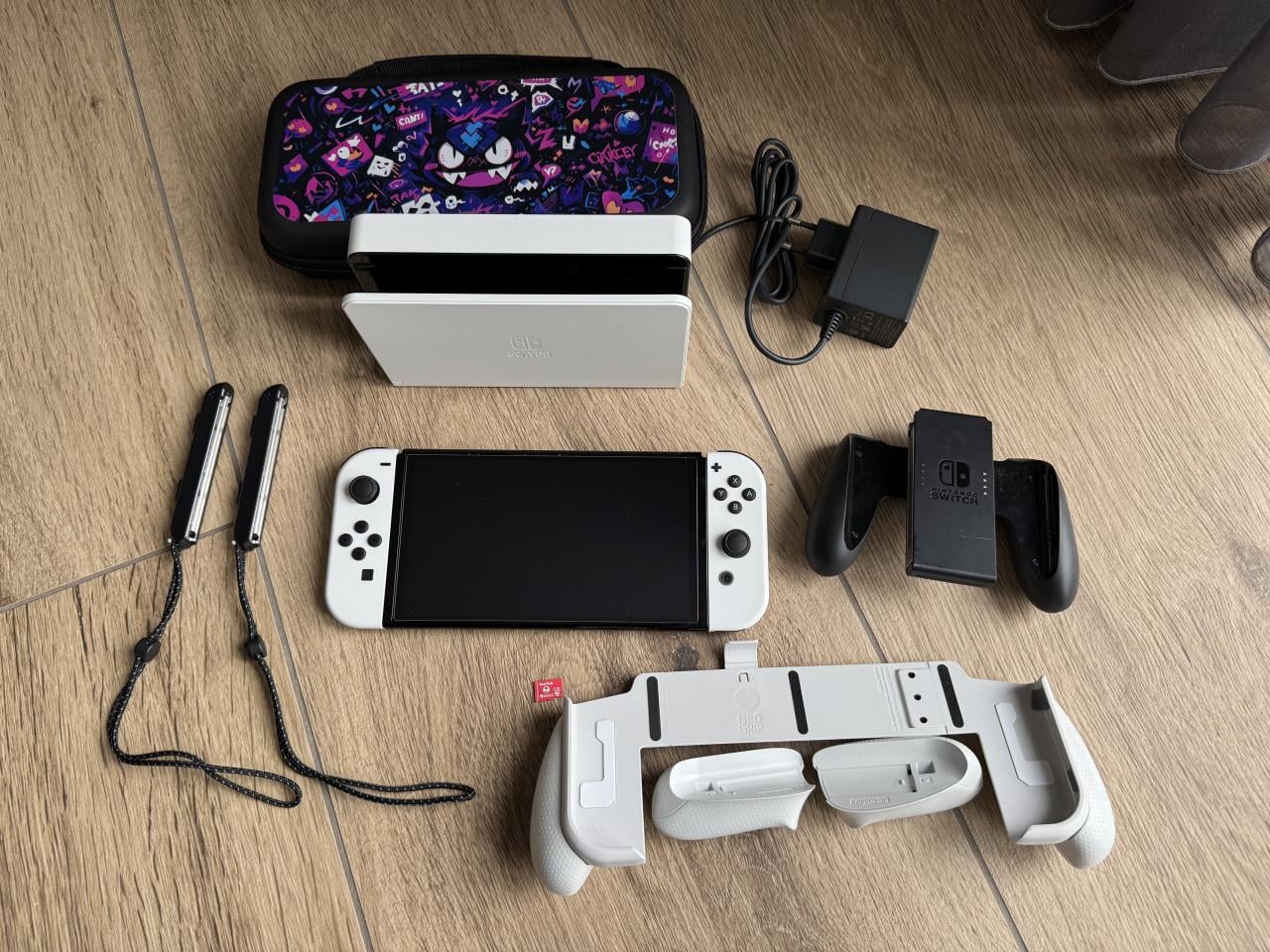 Nintendo Switch Oled met 128GB MicroSD