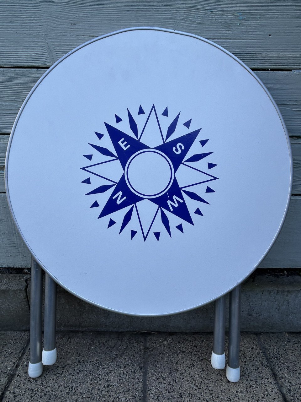 Nautische dektafel rond (Forma)