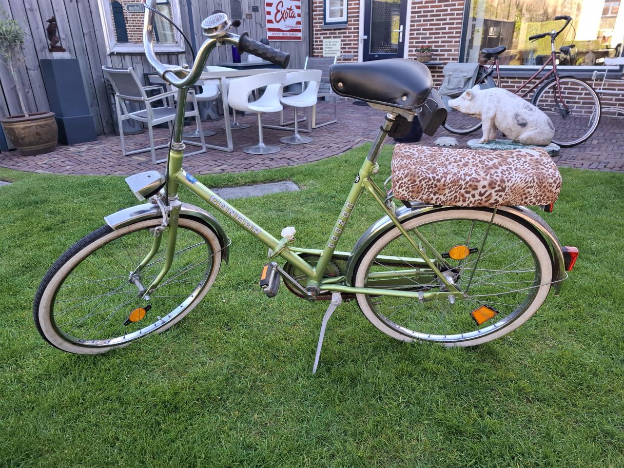 Retro vouwfiets