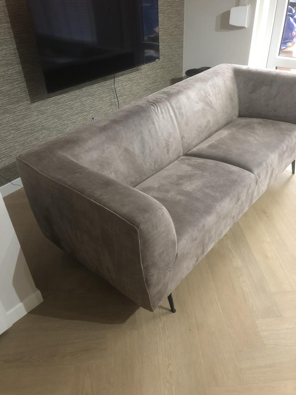 Montèl Moreno Bank - Taupe - zo goed als nieuw!