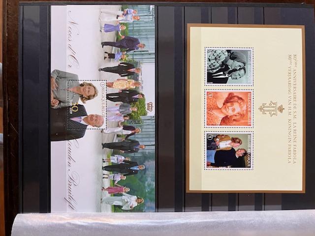 Postzegels koningshuizen