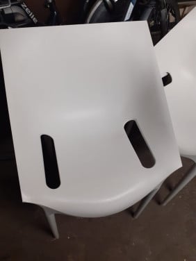 6 stuks DR. Yes Kartell design S+Arck with Eugeni stoelen