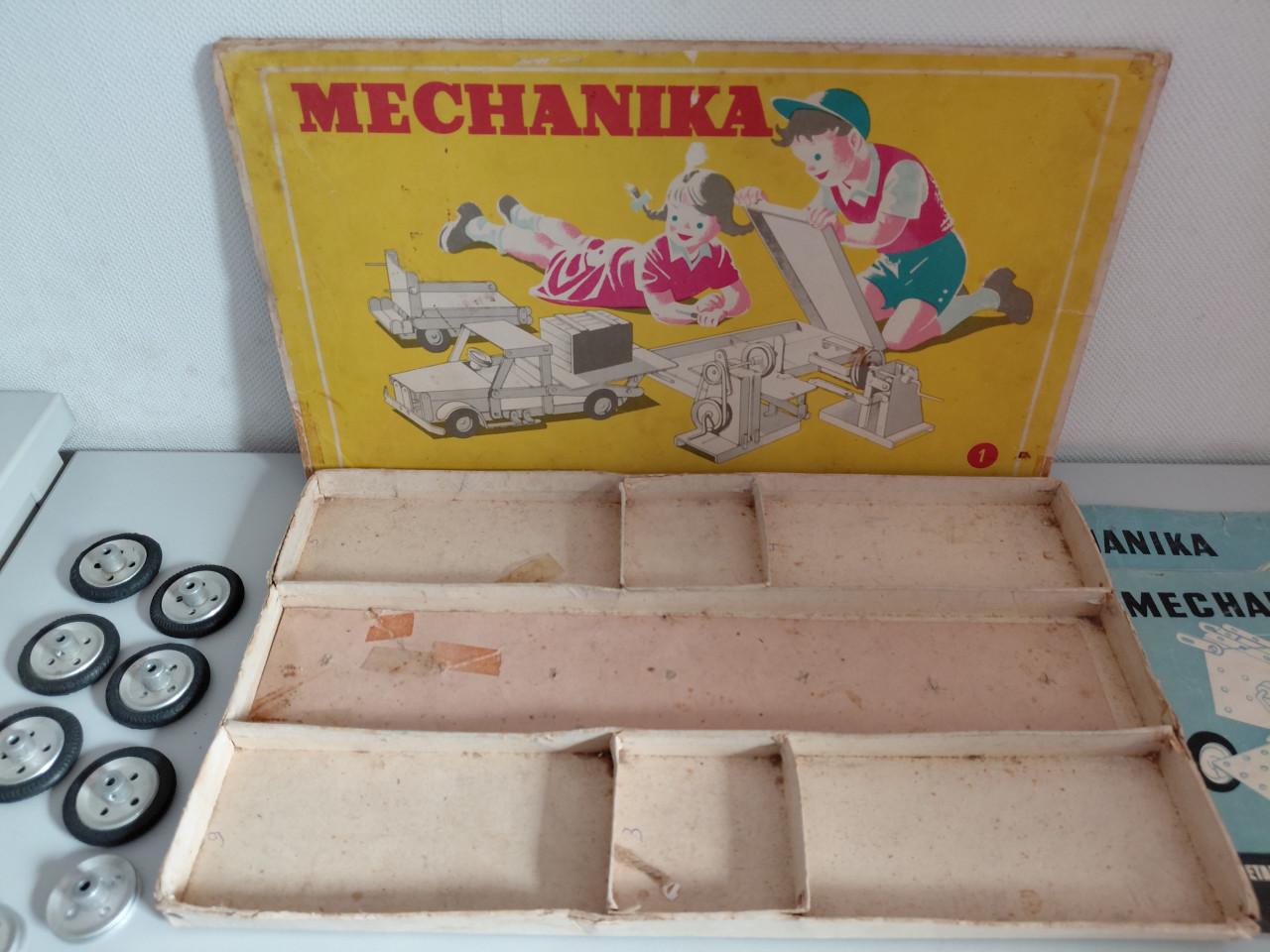 Mechanika vintage constructie bouwdoos
