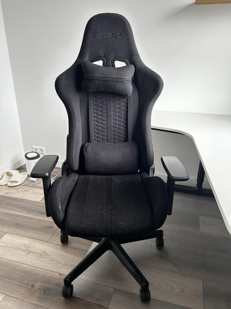 Gaming bureaustoel + hoekbureau