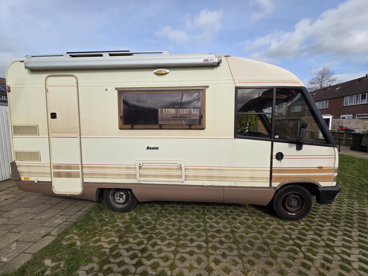 Leuke fiat ducato dethleffs camper apk tot 23 aug 2027 !