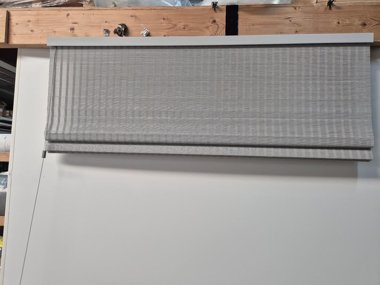 Copa criss cross geweven hout rolgordijnen