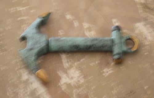 Flessen opener anker