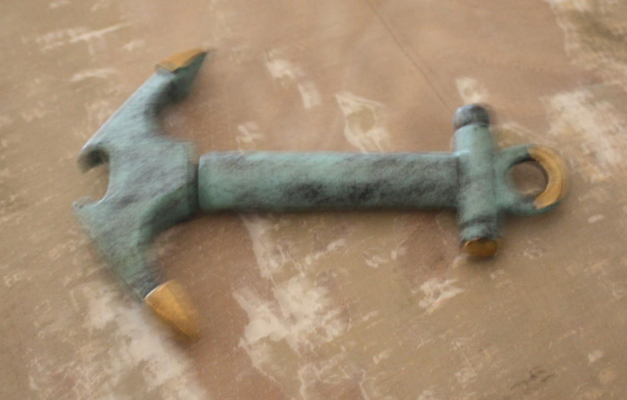 Flessen opener anker