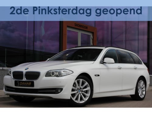 BMW 5 Serie touring 523i high executive | leder | memory | pano | dealer on