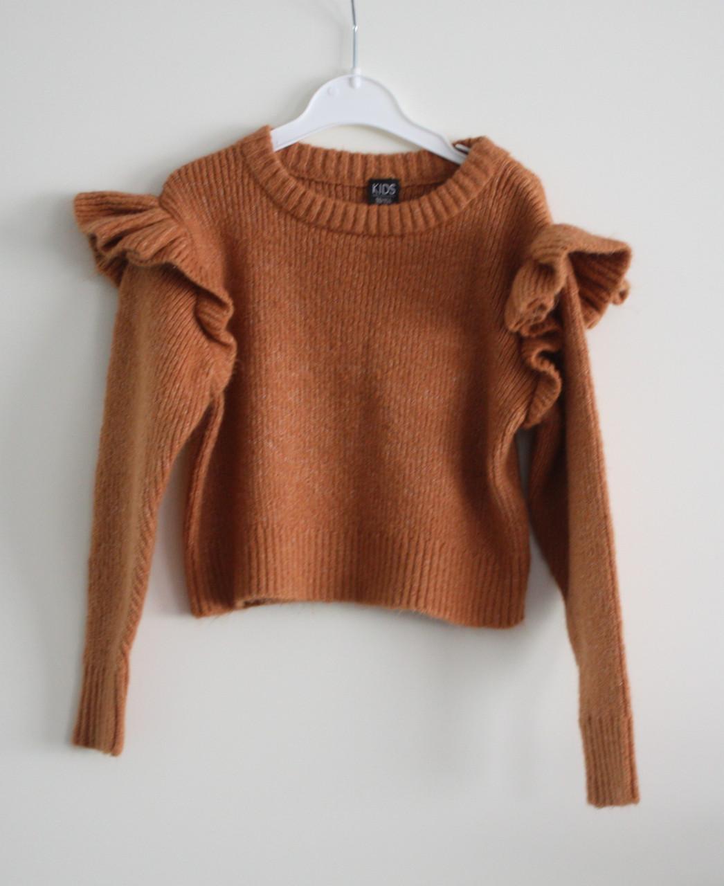 Trui met ruches  maat 98-104