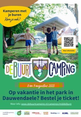 Pop up buurtcamping in Dauwendaele