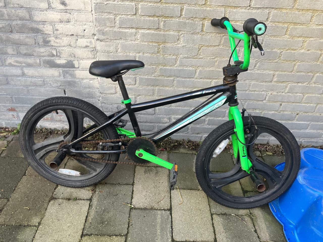 Stoere crossfiets en bmx