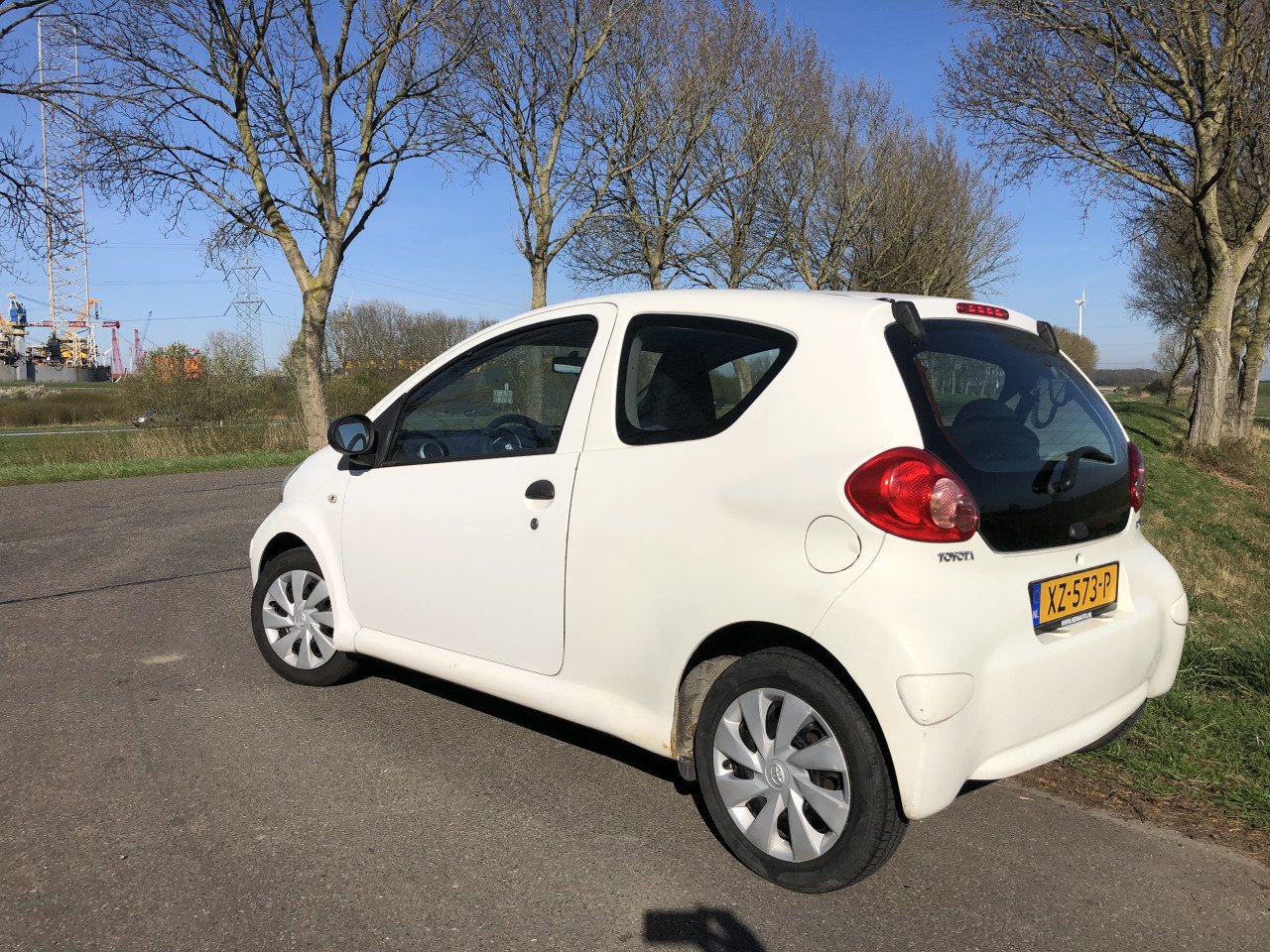 Toyota Aygo, 3deurs wit