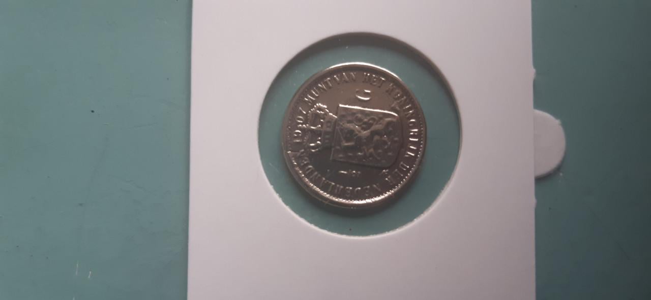 Halve gulden wilhelmina 1907