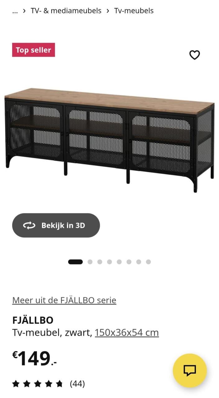 IKEA Fjällbo kasten