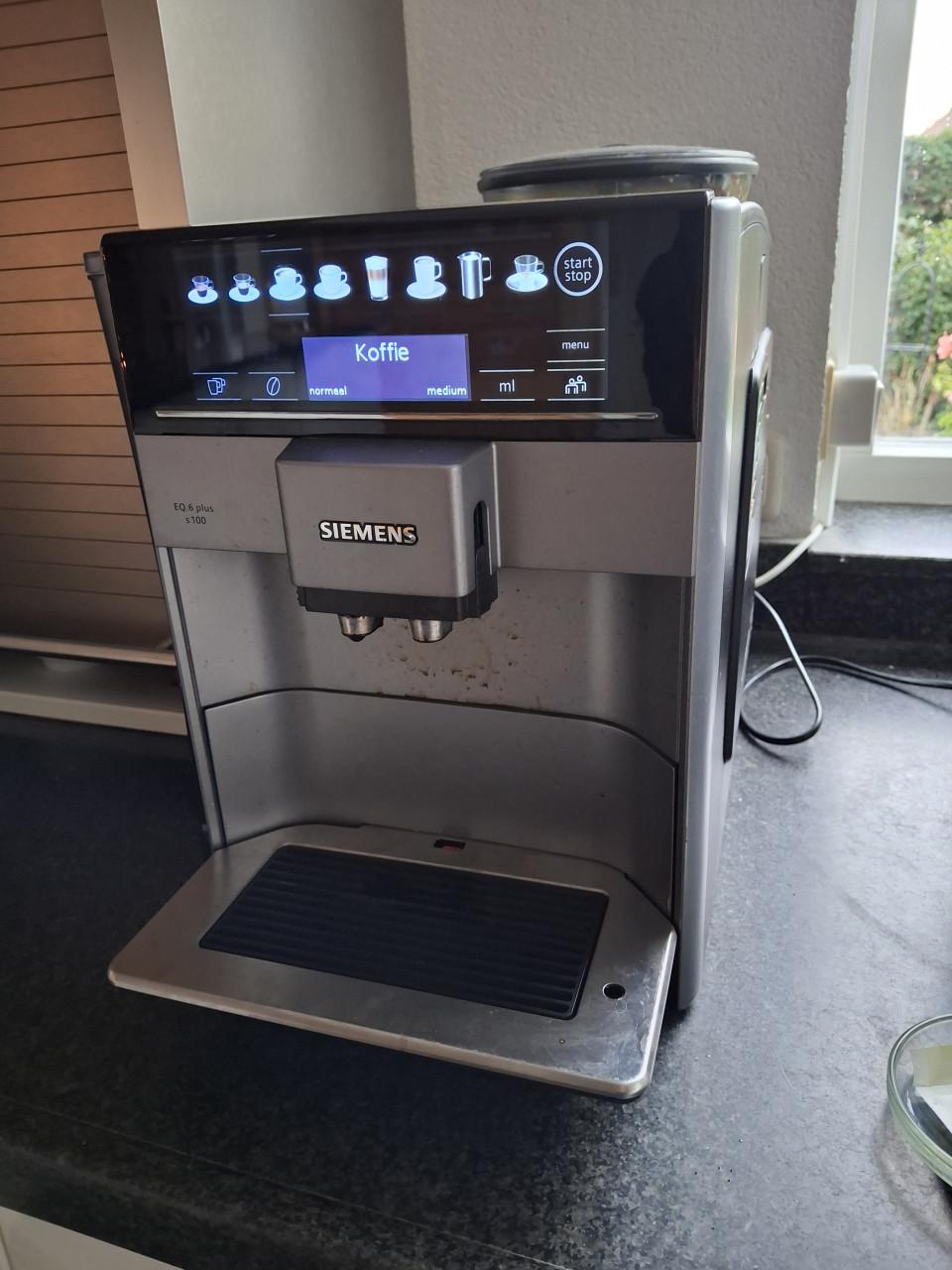 Koffiezetapparaat Siemens EQ 6 plus. S 100