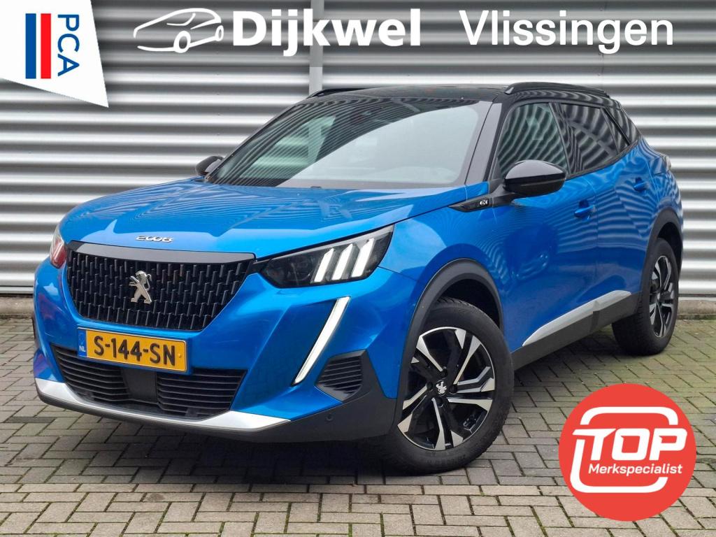 Peugeot 2008 suv 130 gt-line schuif-/kanteldak/cam/trekhaak