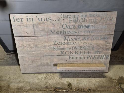 Houten wandbord Zeeuws