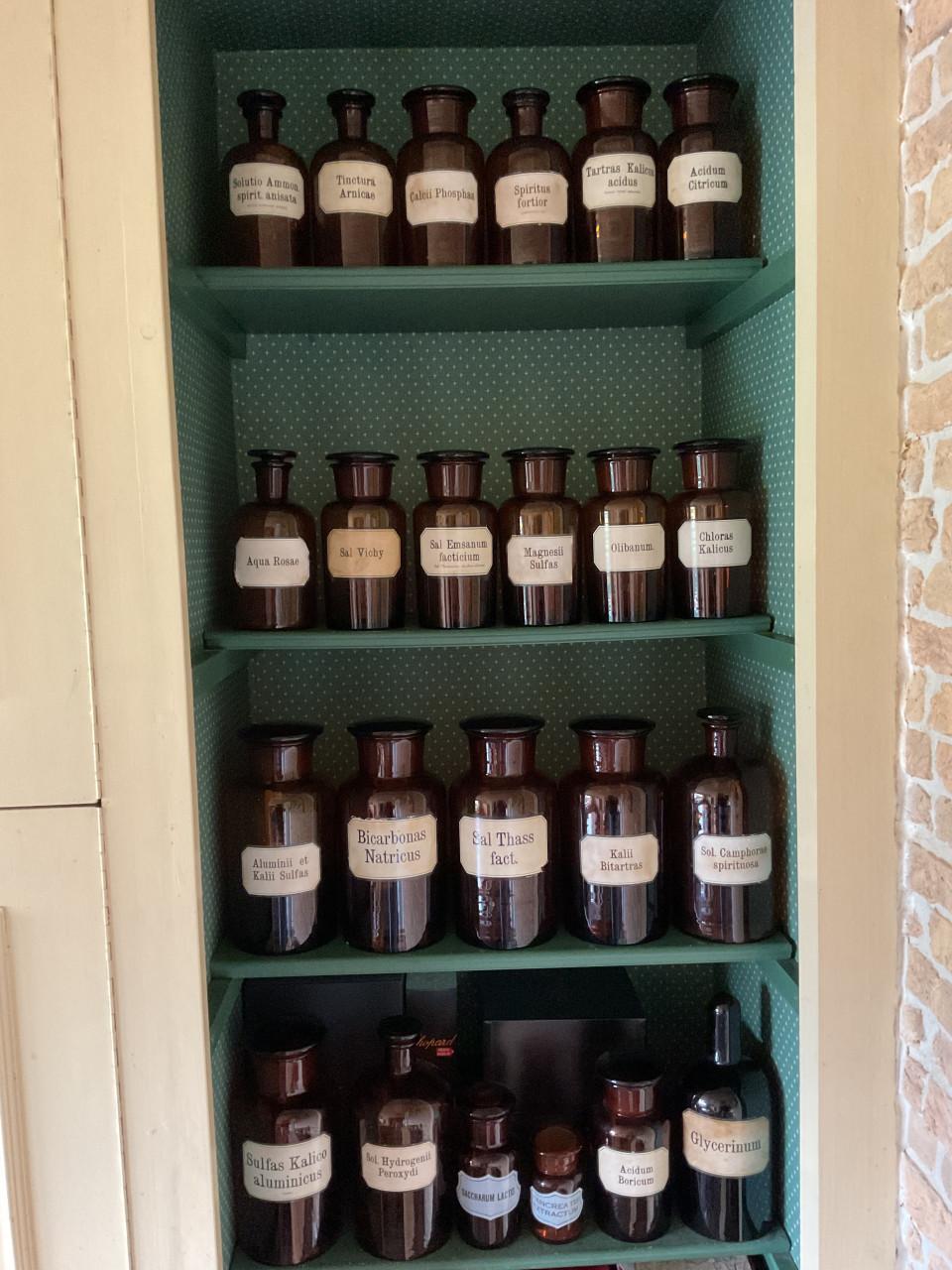 Apothekersflessen collectie