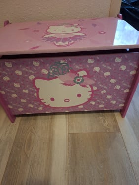 Opbergkist/bankje Hello Kitty