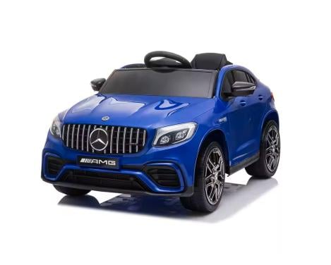 Elektrische Kinderauto 12V–Mercedes-Benz GLC 63S AMG | Blauw