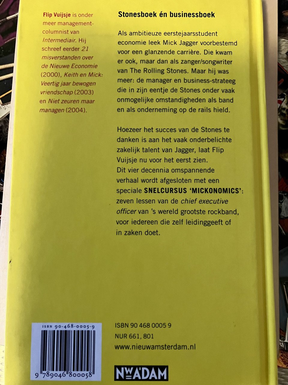 Rolling Stones / Mick Jagger VIER BOEKEN