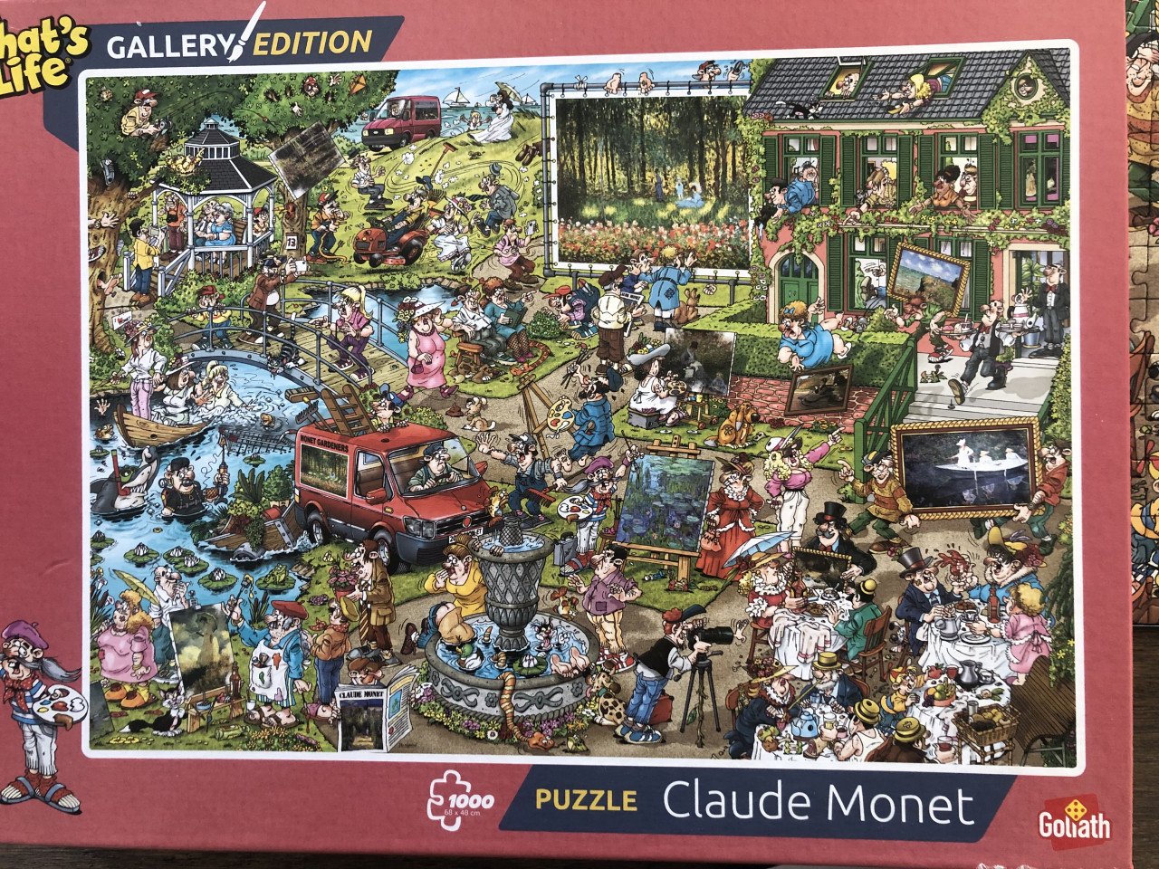 Legpuzzels met een knipoog naar beroemde schilders