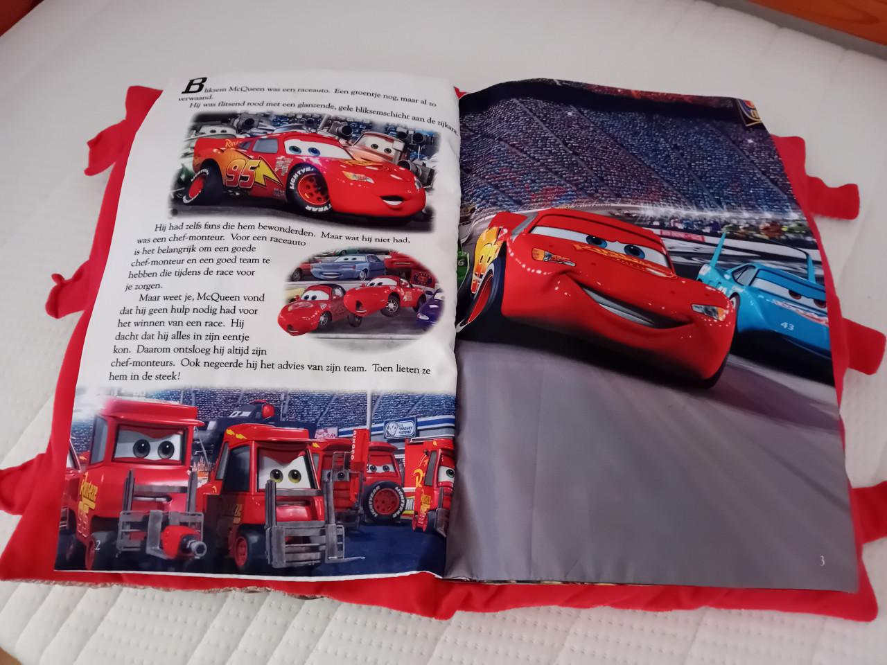Kussen voorleesboek