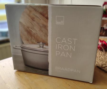 NIEUWE Gietijzeren braadpan van LEEFF