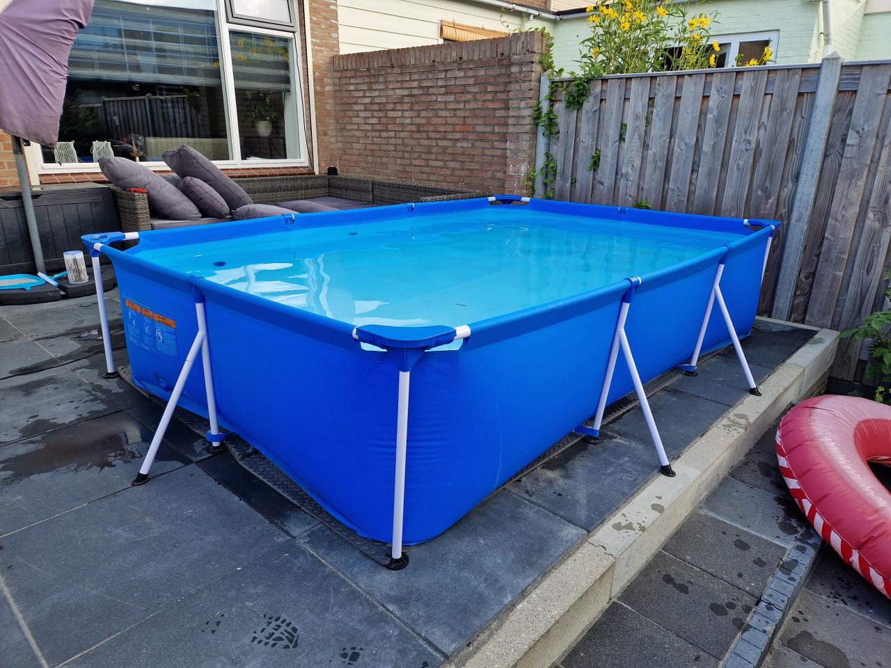 Bestway opzetzwembad met pomp