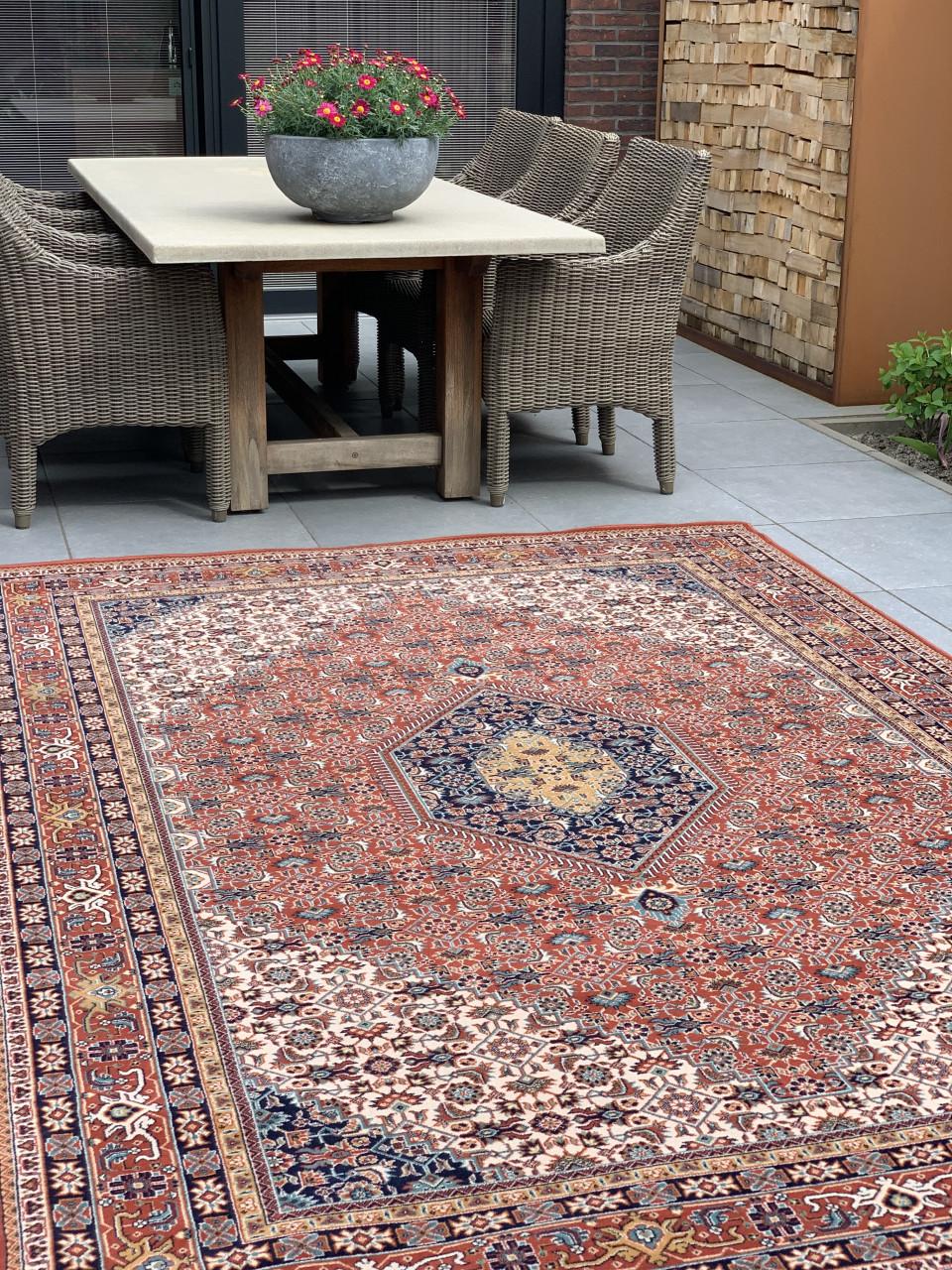 ❣️Schitterend Sfeervol Vintage Vloerkleed❣️Zuiver Scheerwol in NIEUWSTAAT✨