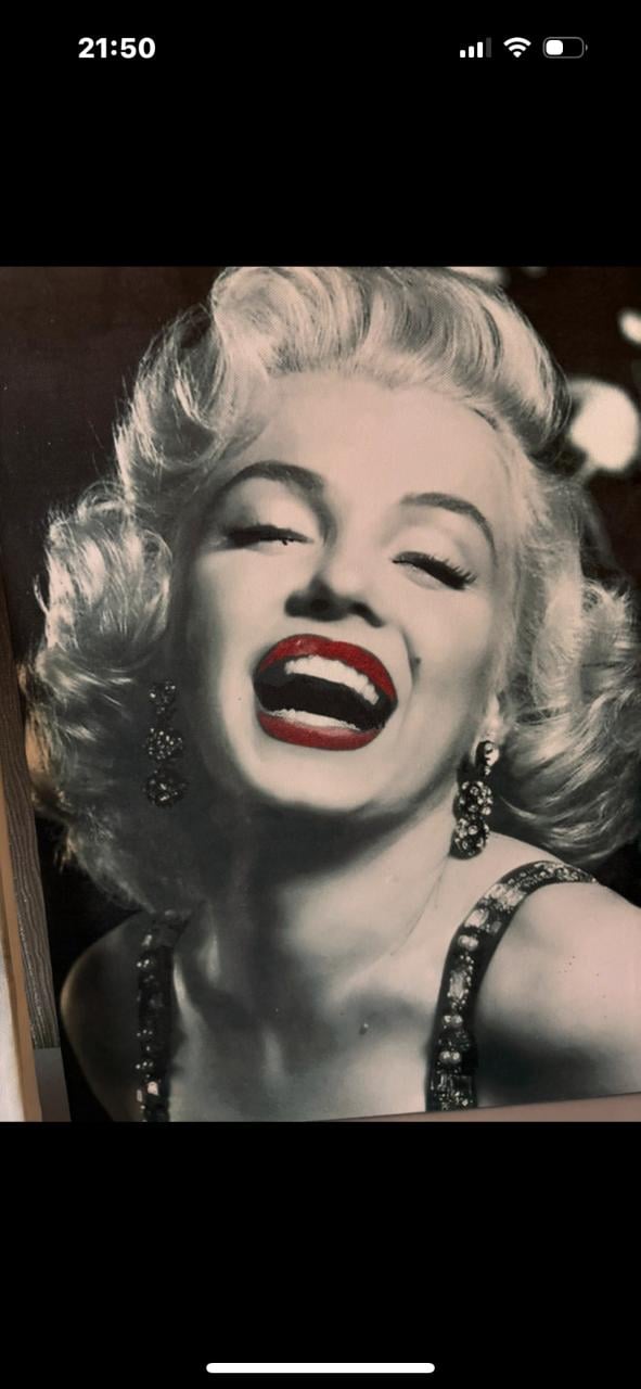 2 canvasprints van  Marlyn Monroe