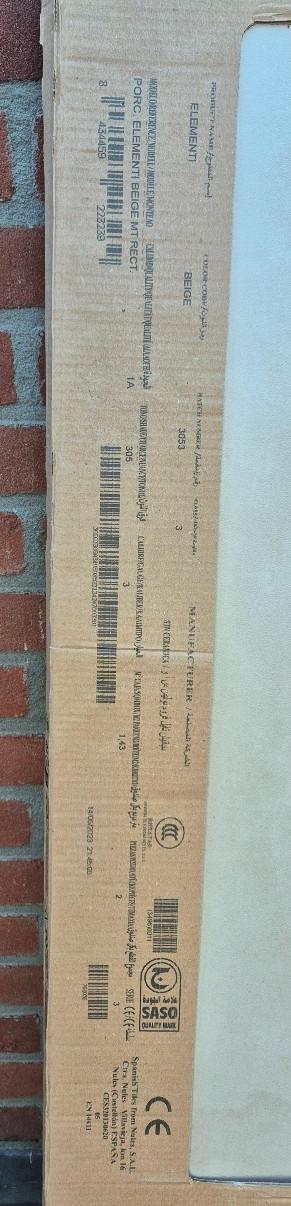 Wandtegels 60x 120 cm