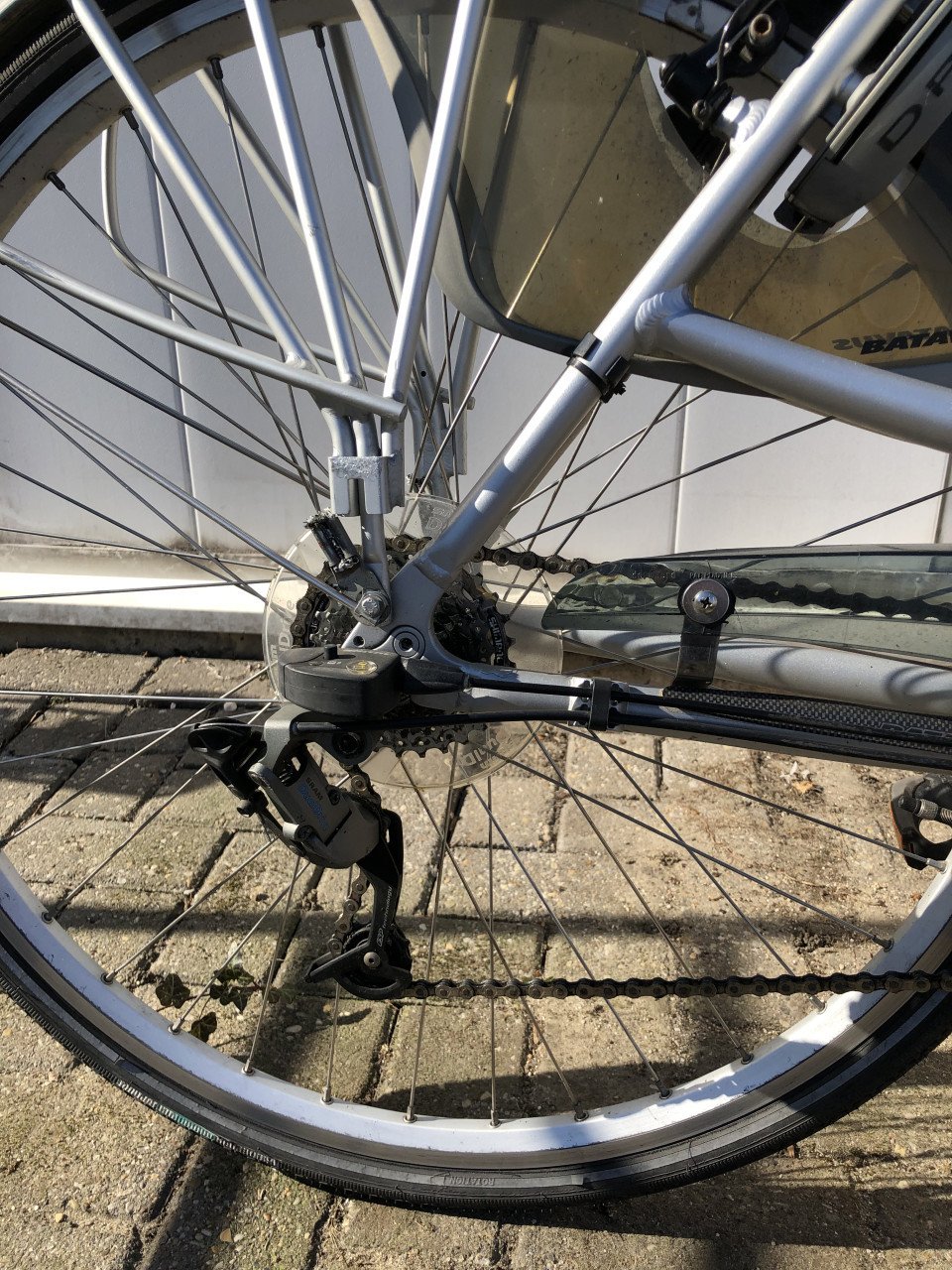 Mooie gebruikte luxe Batavus damesfiets