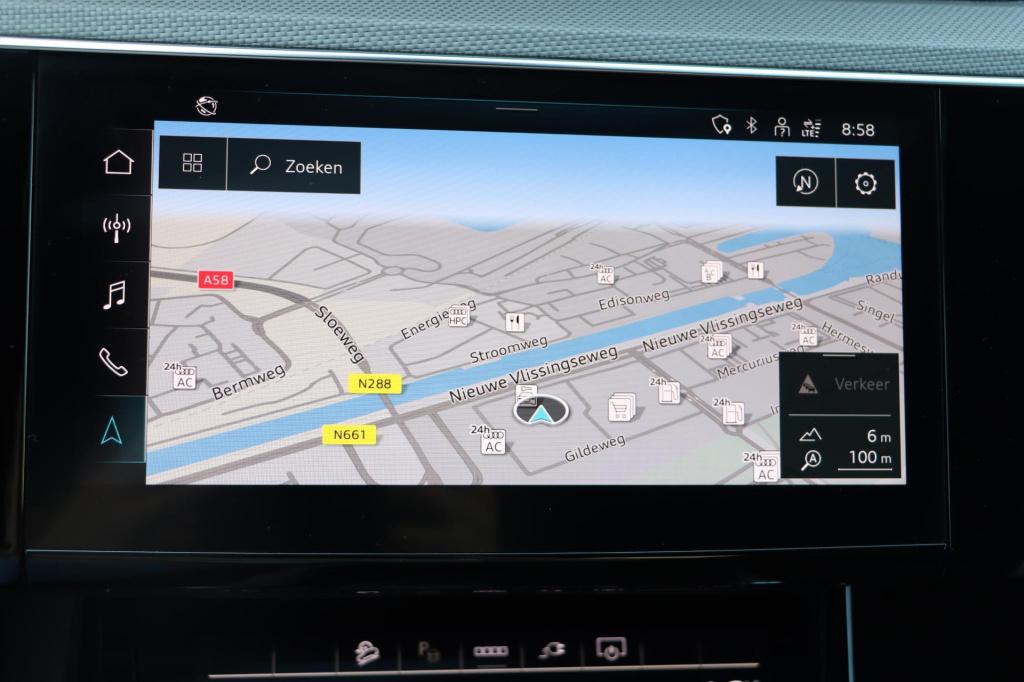 Audi E-tron sportback 55 quattro black edition 95 kwh s-line 408pk