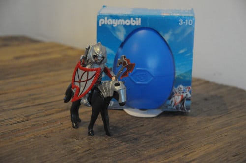 Playmobil Cavaleriesoldaat met wapenarsenaal (ei) - 4937