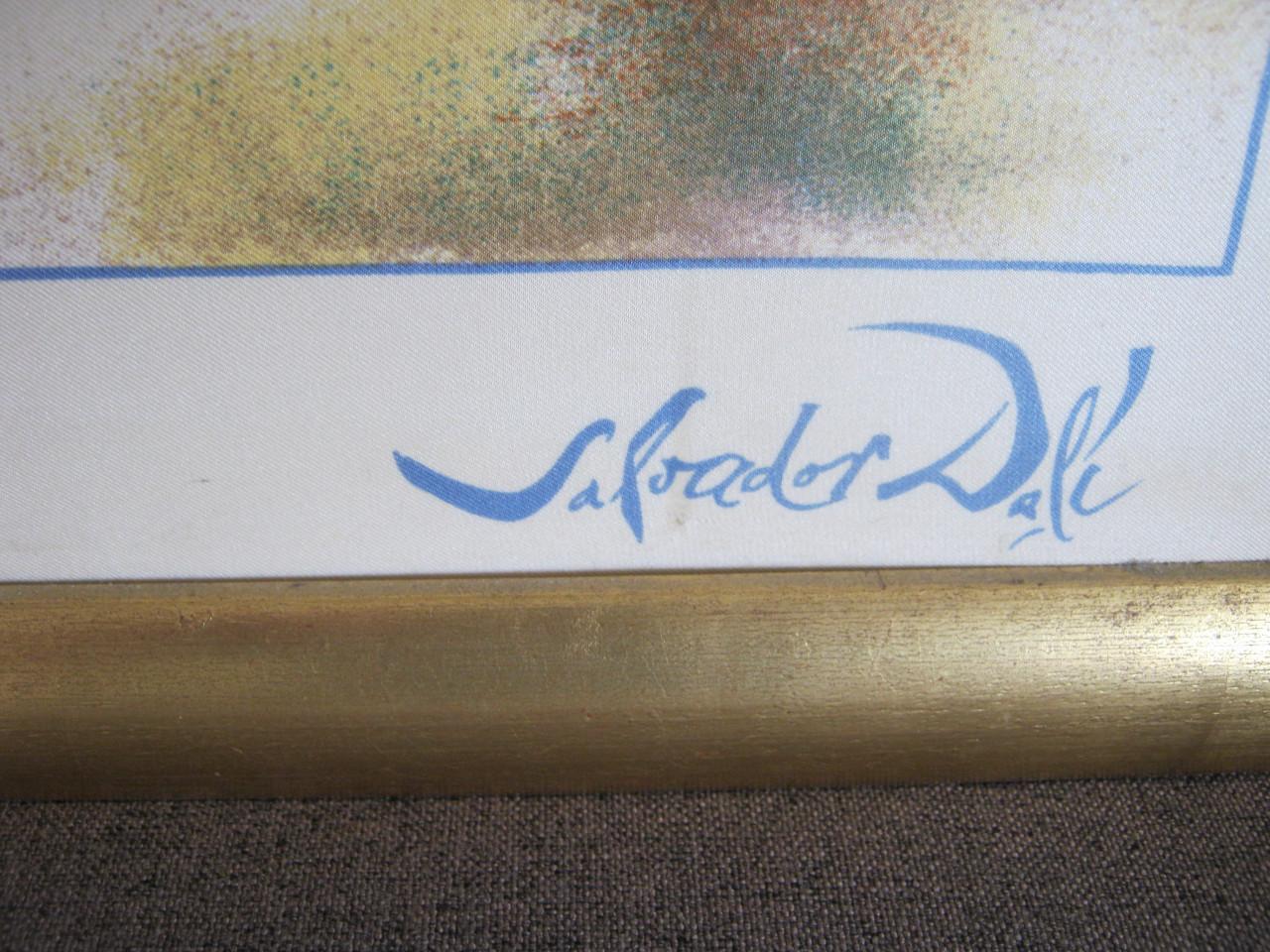 Zeefdruk Salvador Dali.