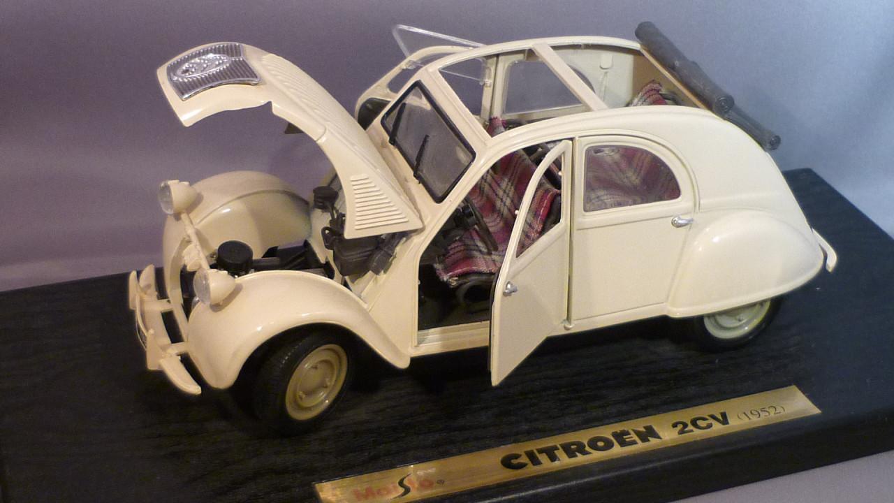 Model auto metaal Citroën 2CV