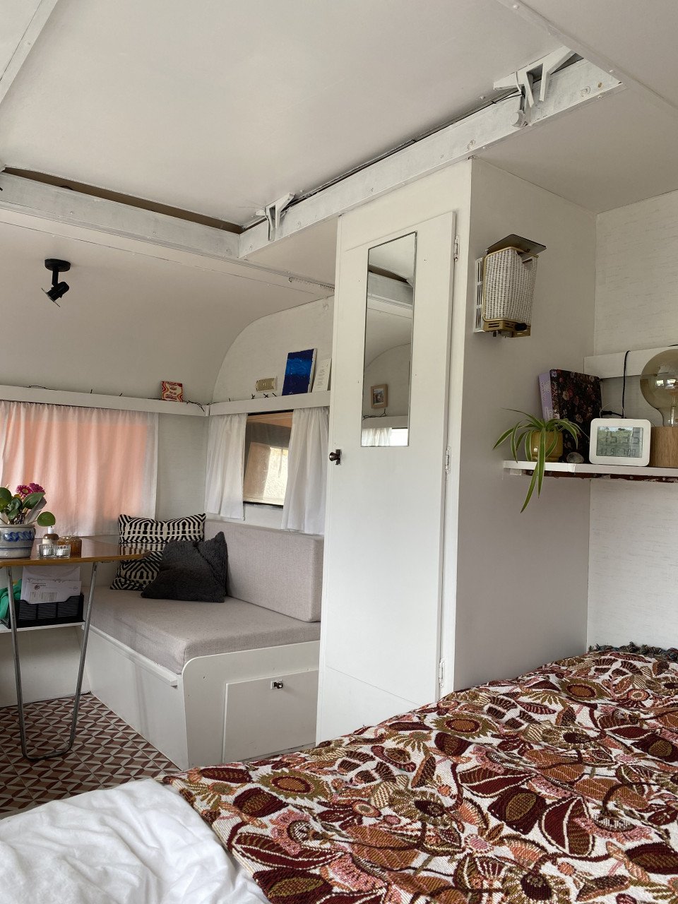 Retro caravan