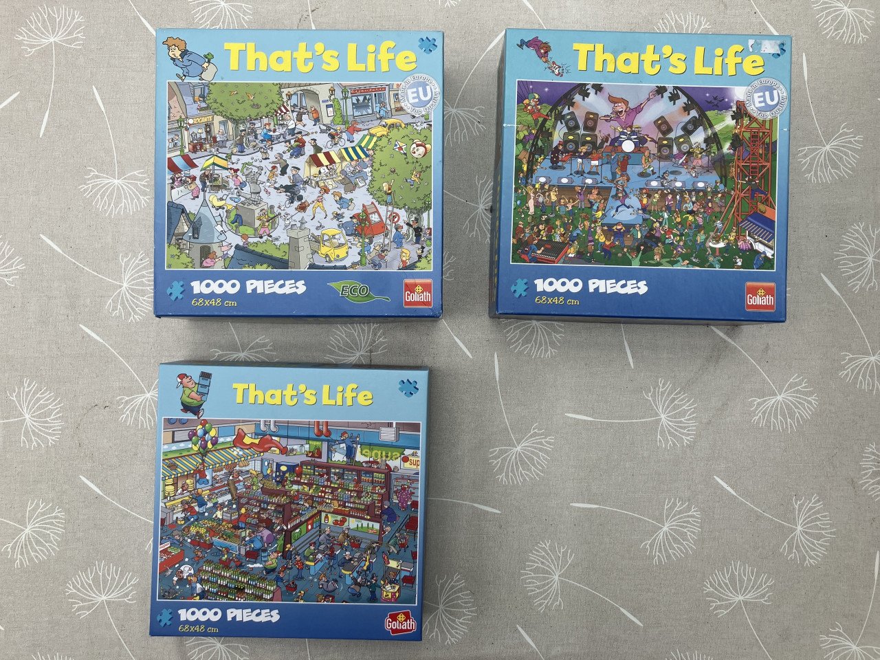 That's Live puzzels 1000 pieces