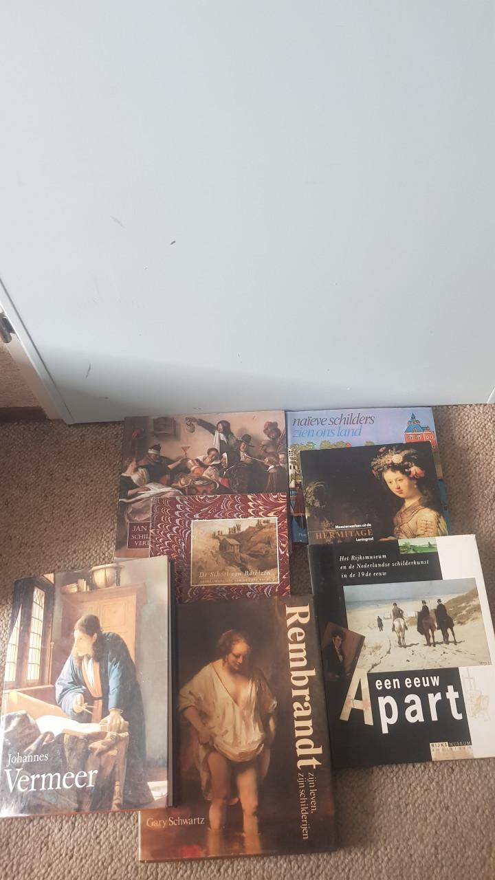 Partijboeken over beeldende kunst