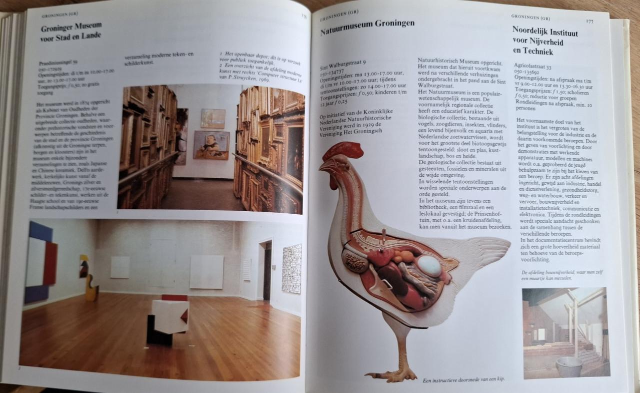 Groot Museumboek, Geïllustreerde gids langs 660 musea van Nederland