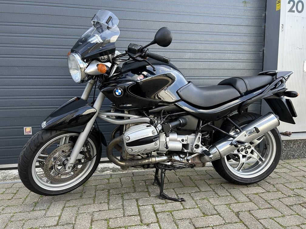 Degelijke BMW R1150R uit 2003 met ABS, 75 dkm, nieuwe koppeling €2250,-