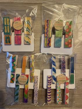 De vrolijke wasknijper