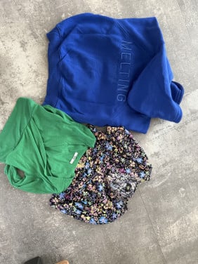 Sweater en 2 shirts