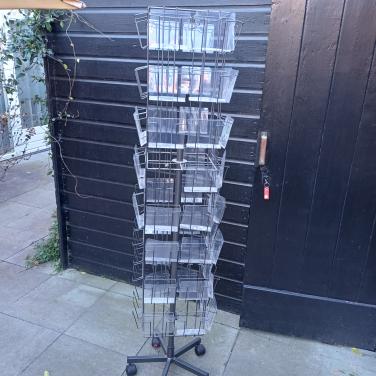 Handige molen voor kaarten, folders etc.