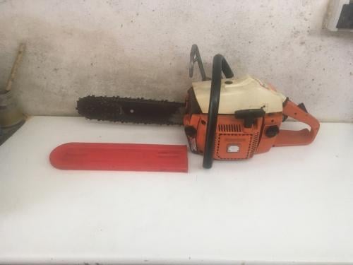 Oldtimer kettingzaag motorzaag husqvarna 44 44cc tweetaktmotor 30 cm zaagb