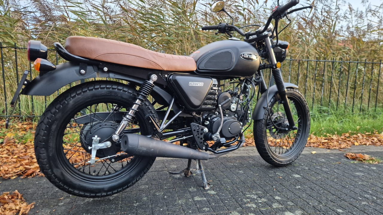 Hanway Raw 50 Shadow Line ( echt zo goed als nieuw 246 km)