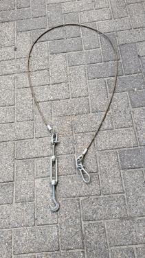 Draadkabel (10mm) met spanner