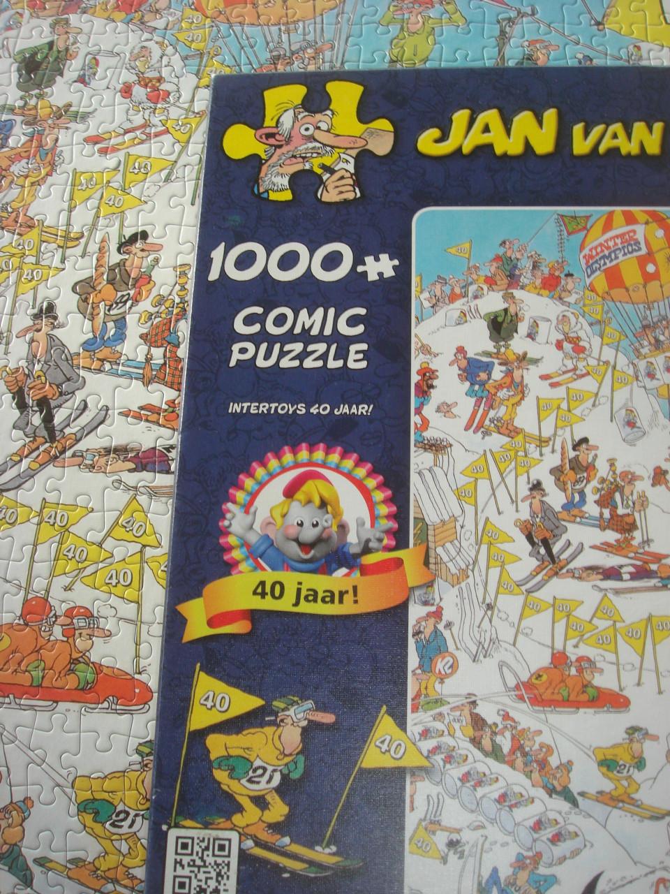 Te koop Complete Jan van Haasteren puzzel Intertoys 40 jaar